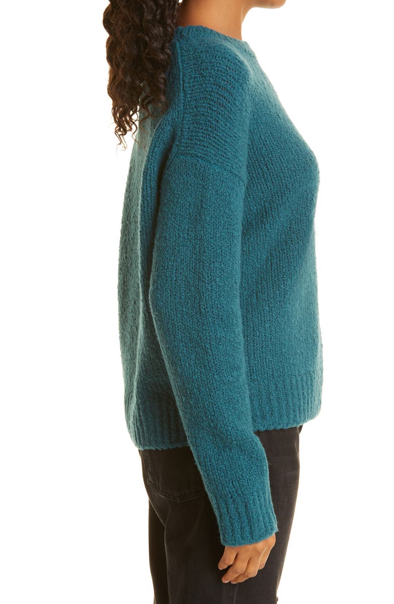 Vince Slub Wool Blend Crewneck Sweater, Alternate, color,