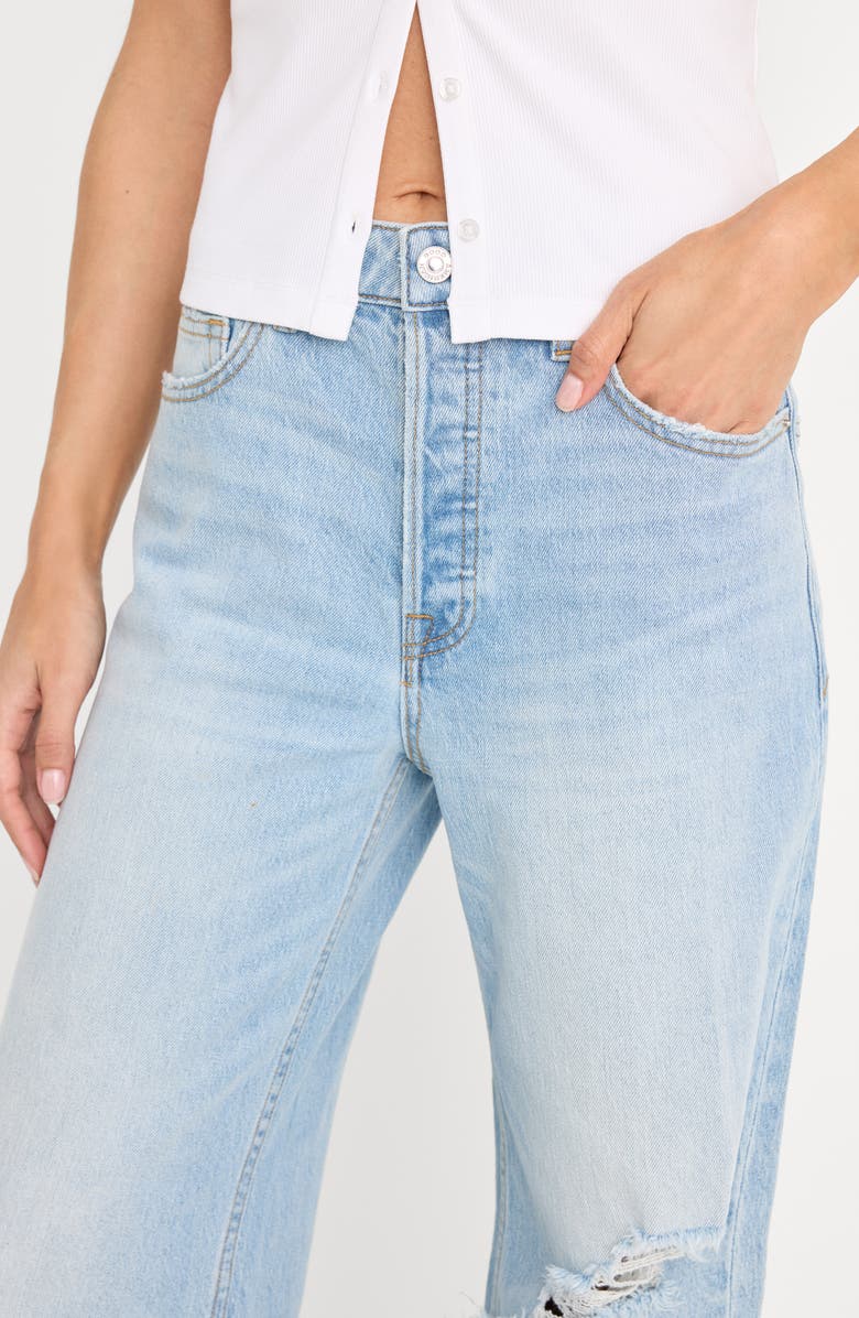 Good American Wide Leg Jeans, Alternate, color, Indigo1298