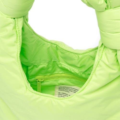Lefrik Biwa Puffy Mini Bag In Green
