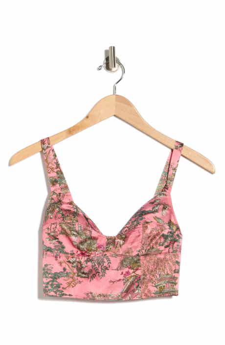 L'AGENCE Kanata Bralette Crop Top