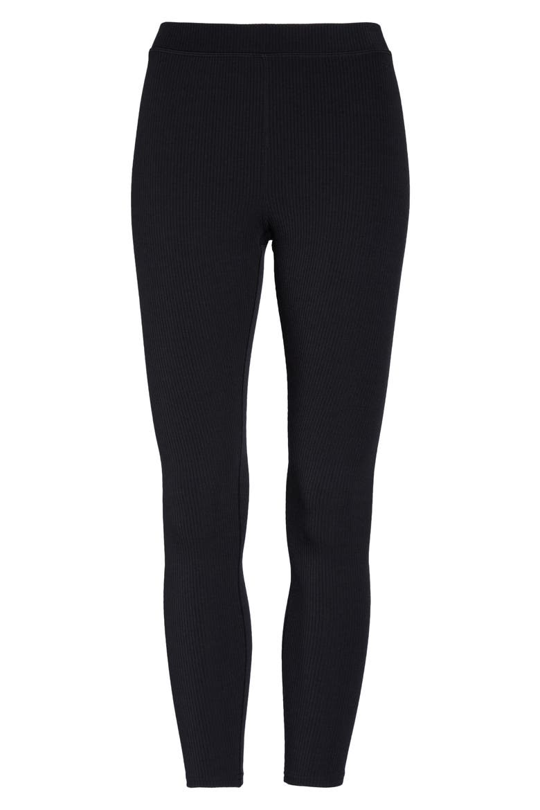 Blissful High Waist 7/8 Leggings, Alternate, color, BLACK