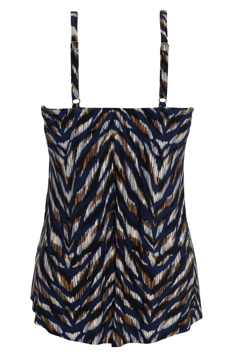 Magicsuit<sup>®</sup> Neutral Territory Grace Tankini Top, Alternate, color, 