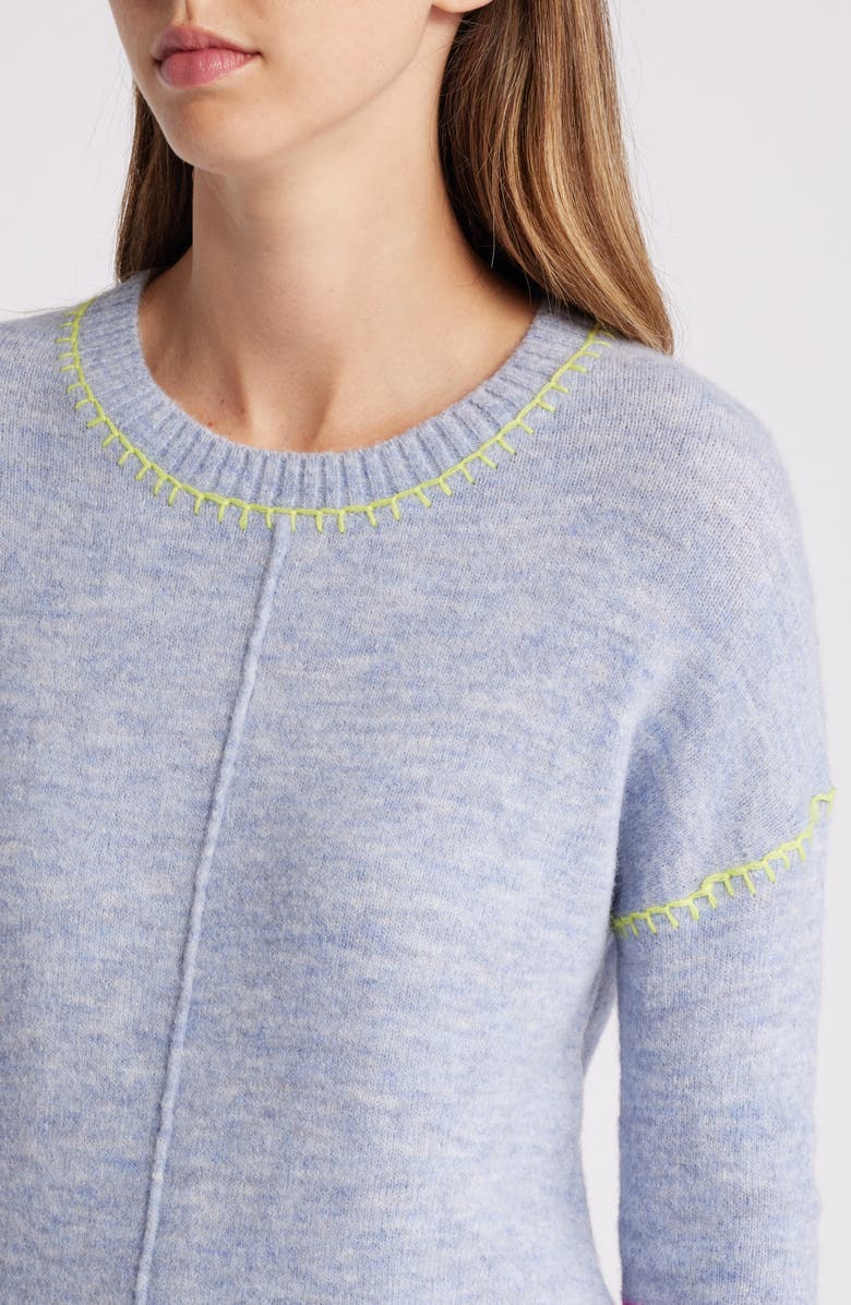 Hatley Avery Stripe Cuff Sweater, Alternate, color, 