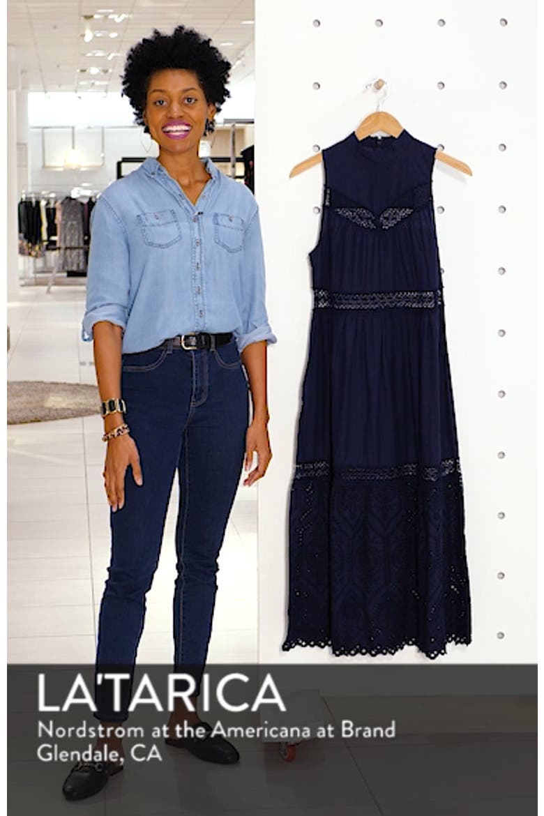 Broderie Maxi Dress video