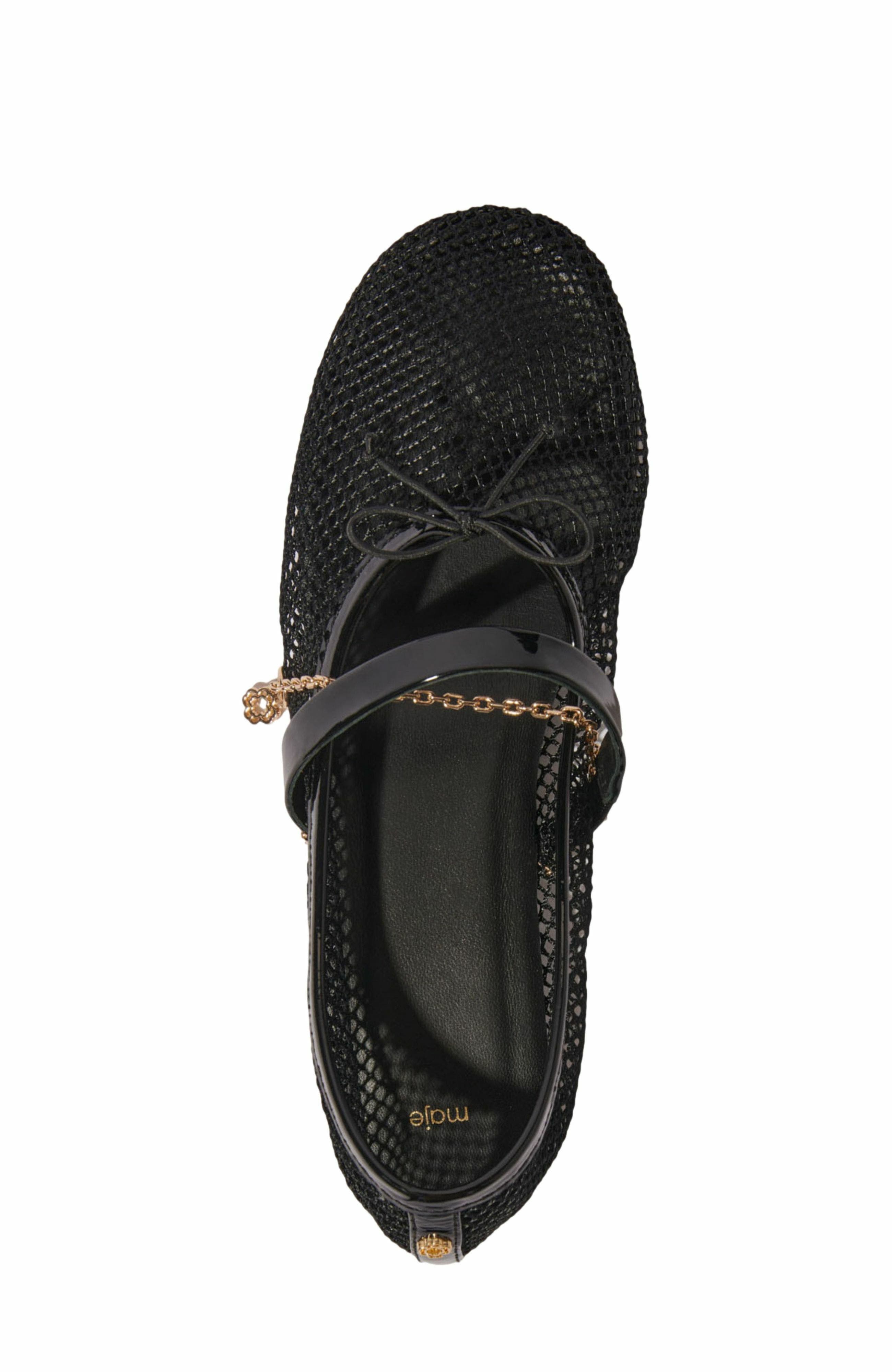 maje Mesh ballet flats, Alternate, color, 