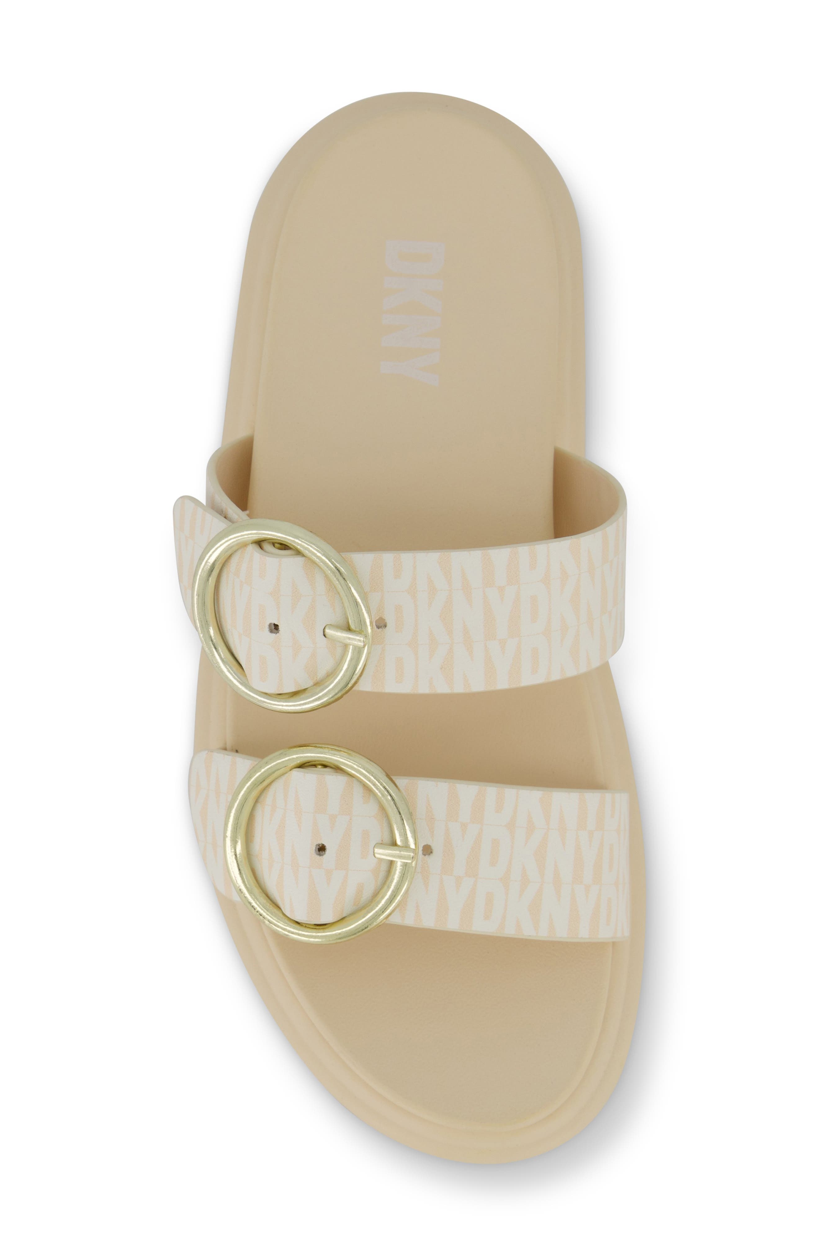 Kids' Lucile Slide Sandal, Alternate, color, CREAM