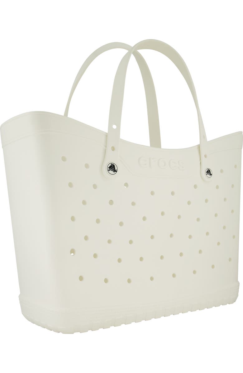CROCS Large Classic Tote, Alternate, color, White