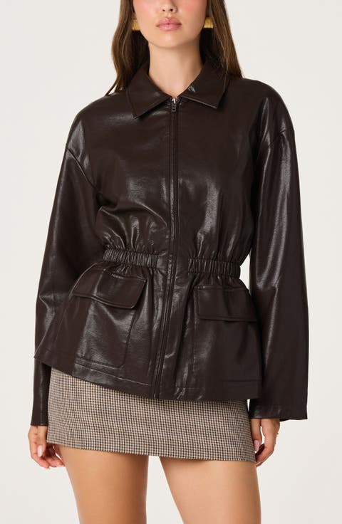 Cavanaugh Faux Leather Jacket