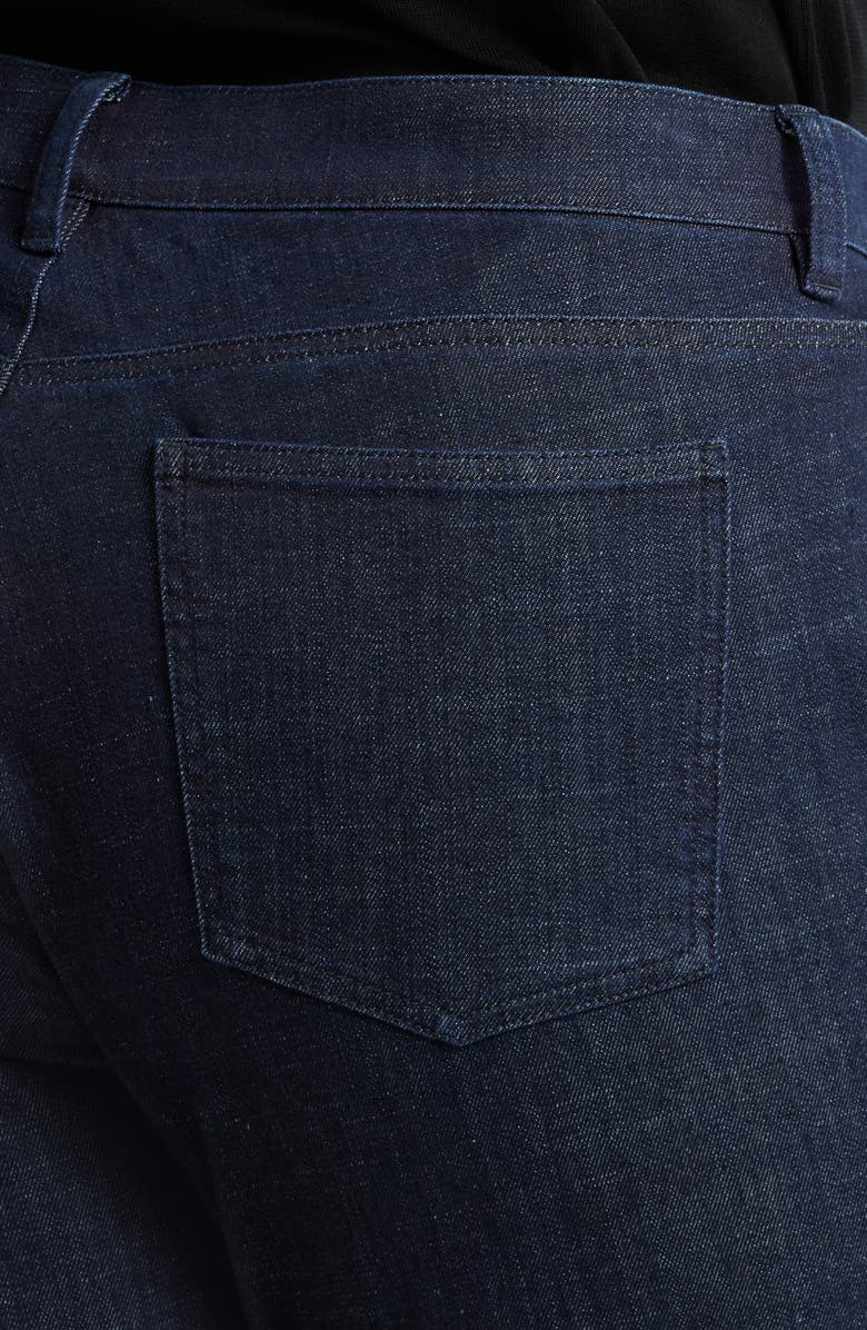 Eileen Fisher High Waist Slim Straight Jeans, Alternate, color,