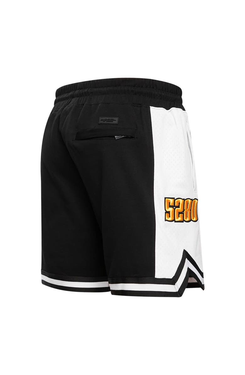 PRO STANDARD Men's Pro Standard Black Denver Nuggets 2023/24 City Edition DK Shorts, Alternate, color,