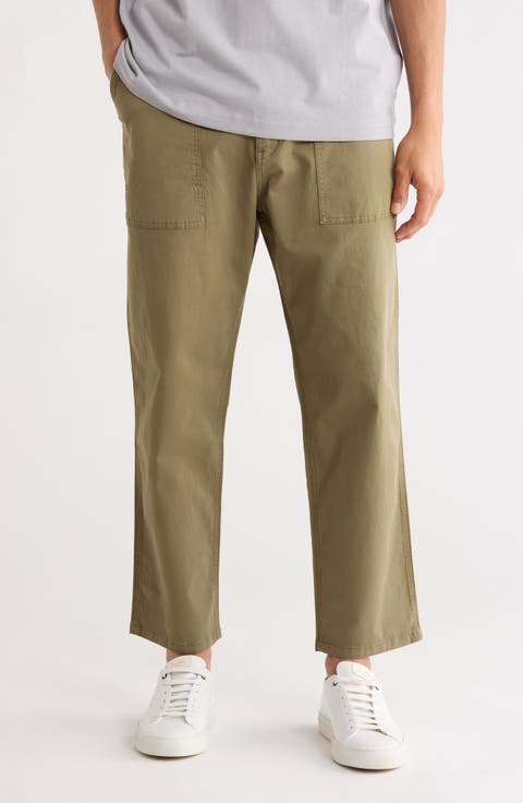 Giore Straight Leg Stretch Cotton Trousers