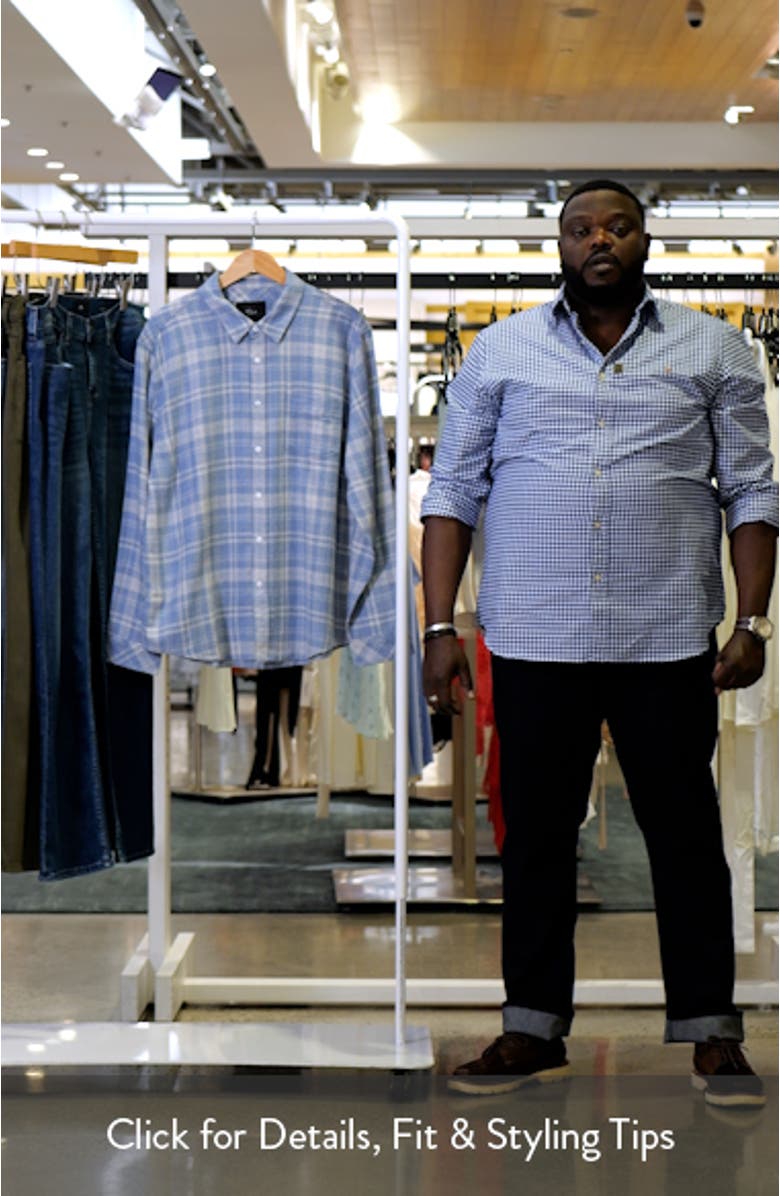 Lennox Relaxed Fit Plaid Button-Up Shirt, sales video thumbnail