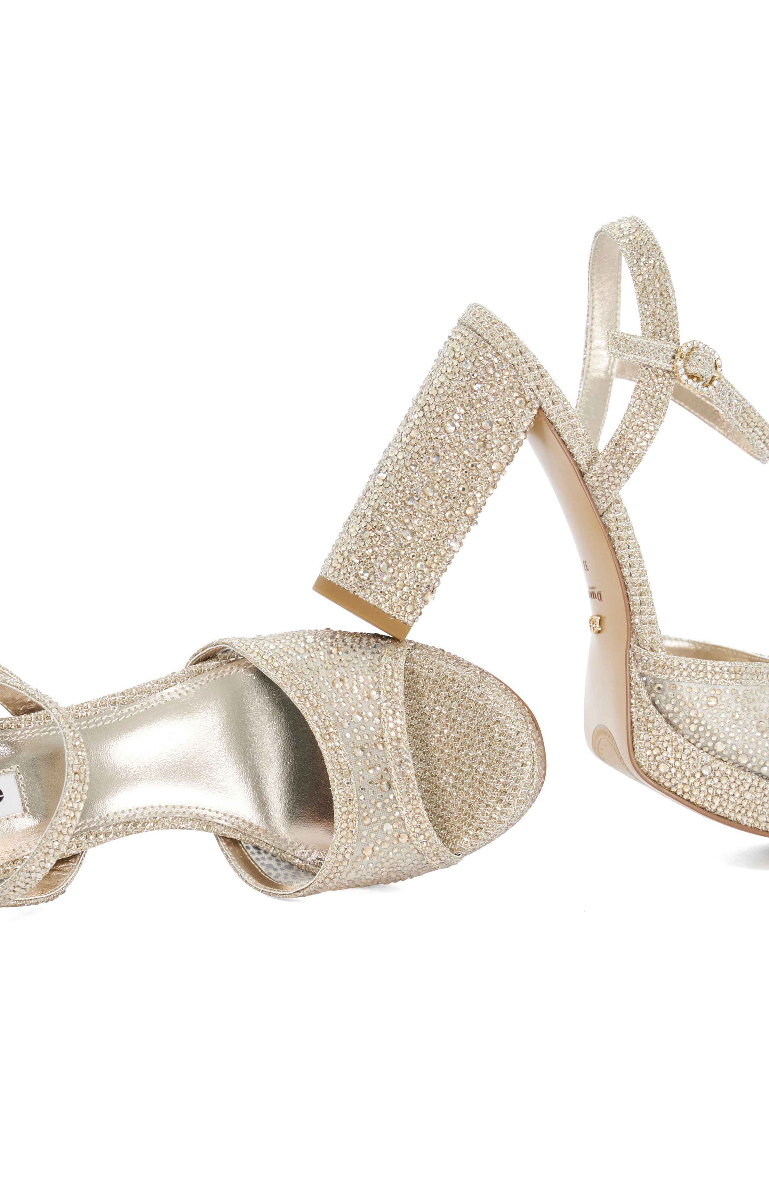 Mesmerizing Ankle Strap Platform Sandal, Alternate, color, GOLD