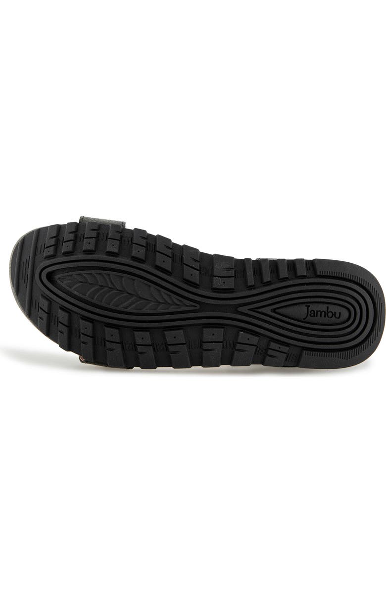 Jambu Linda Casual Wedge Sandal, Alternate, color, Black