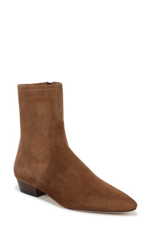 Glinda Leather Bootie