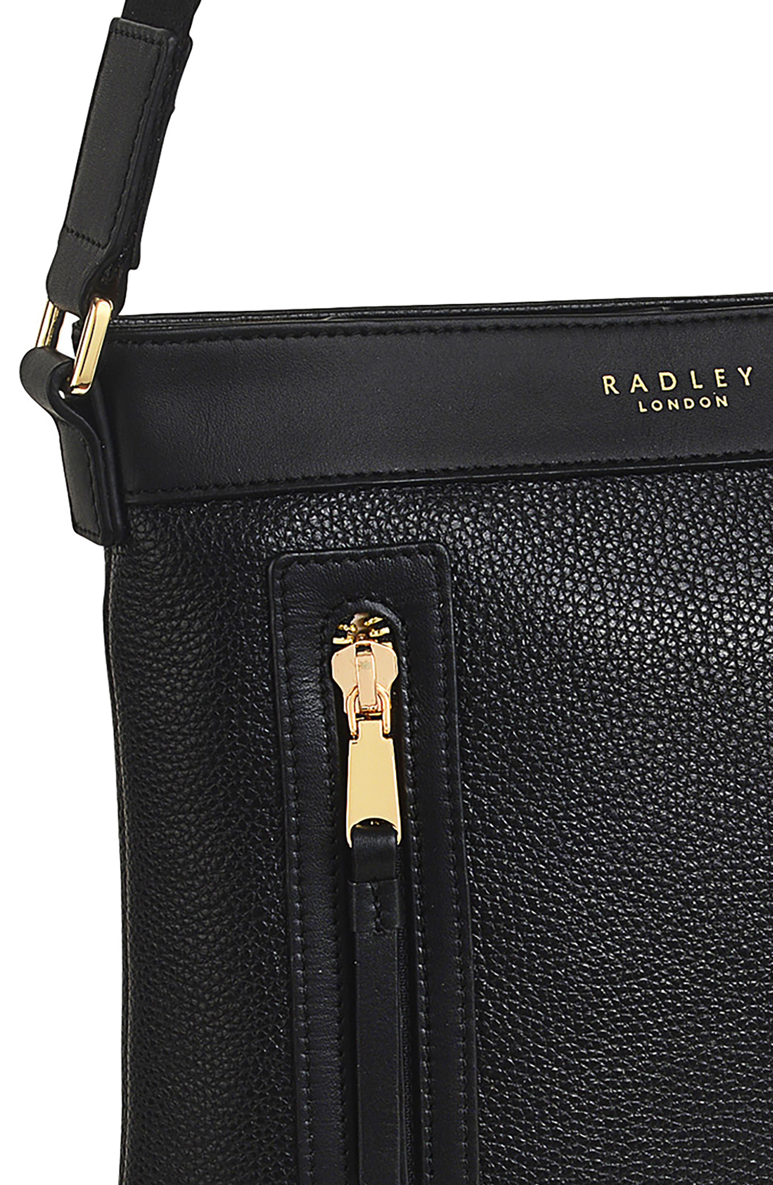 Radley Zippy Small Crossbody Bag, Alternate, color, Black