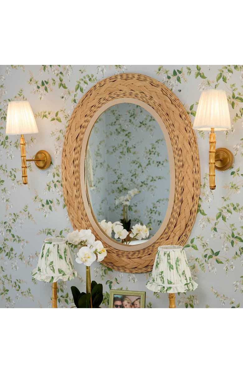 Mrs. Alice Wooden Rechargeable Wall Light, Alternate, color, Neutral