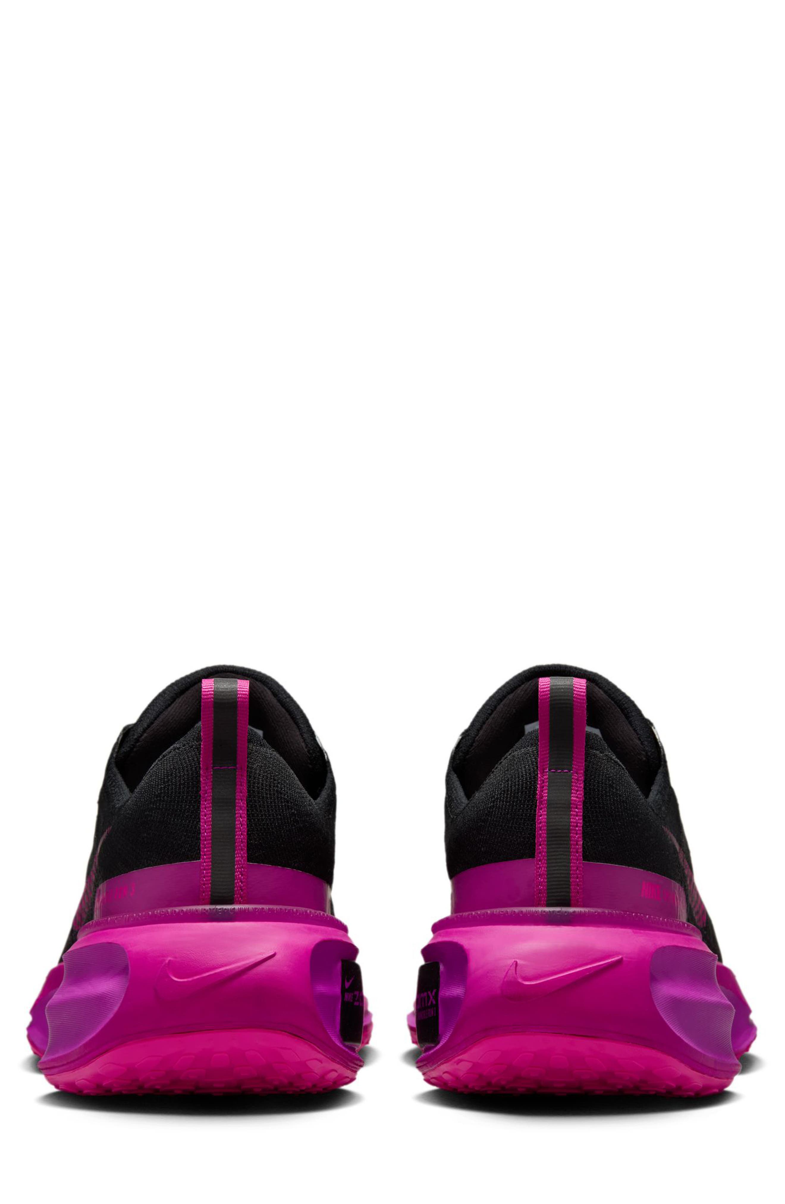 Nike Invincible 3 Running Shoe, Alternate, color, Black/ Laser Fuchsia