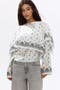selected White/Paisley-Patterned