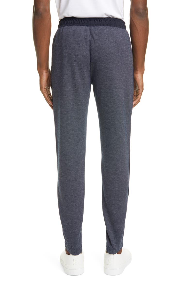 Cotton Blend Jogger Pants, Alternate, color, NAVY