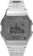 Timex® T80 Digital Bracelet Watch, 34mm