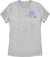KPop Demon Hunters Women's KPop Demon Hunters Mischievous Derpy Pocket  Graphic T-Shirt