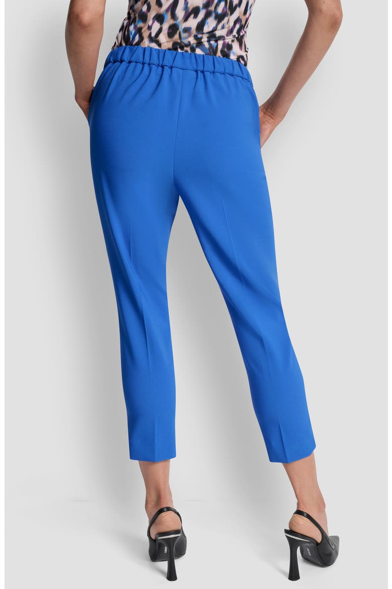 Straight Leg Ankle Crop Pants, Alternate, color, CADET BLUE