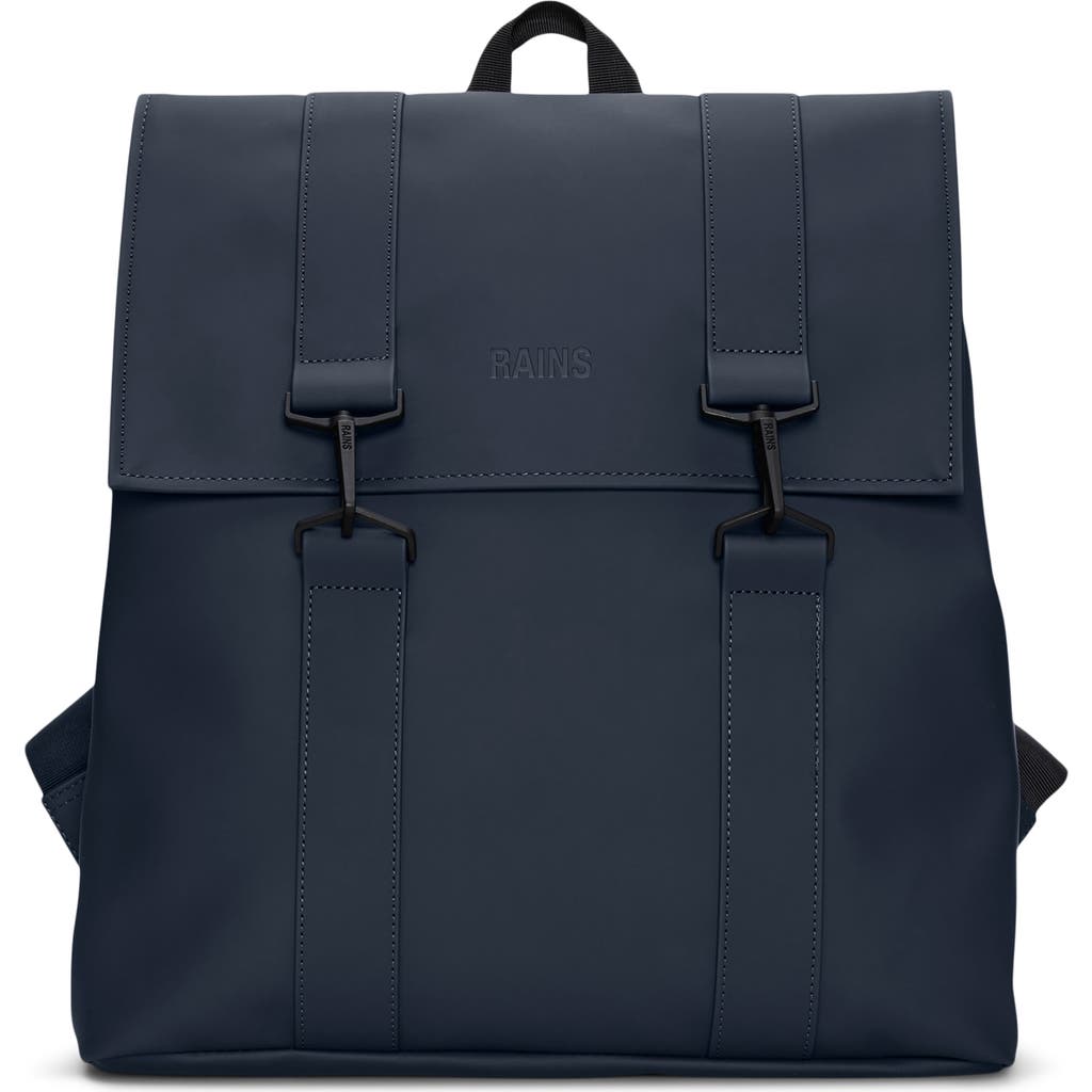 Rains Msn Cargo Waterproof Backpack In Navy
