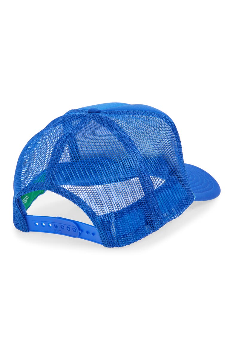 West Coast Trucker Hat, Alternate, color, BLUE