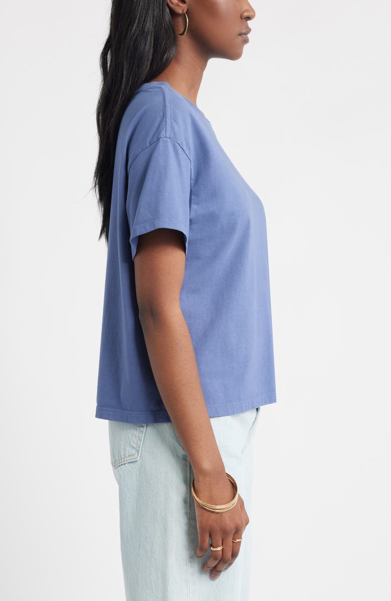 Treasure & Bond Favorite Cotton T-Shirt, Alternate, color, Blue Indigo