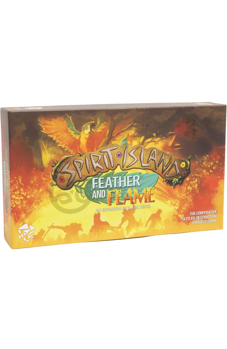Greater Than Games Spirit Island Feather & Flame Premium Foil Spirit Panels 4 Panels, Alternate, color, Multicolored