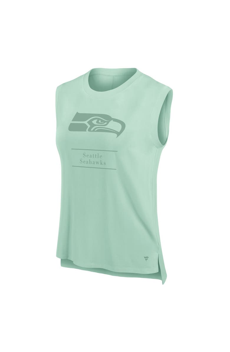 FANATICS Women's Fanatics Mint Seattle Seahawks Studio Embrace Tank Top, Alternate, color, Mint