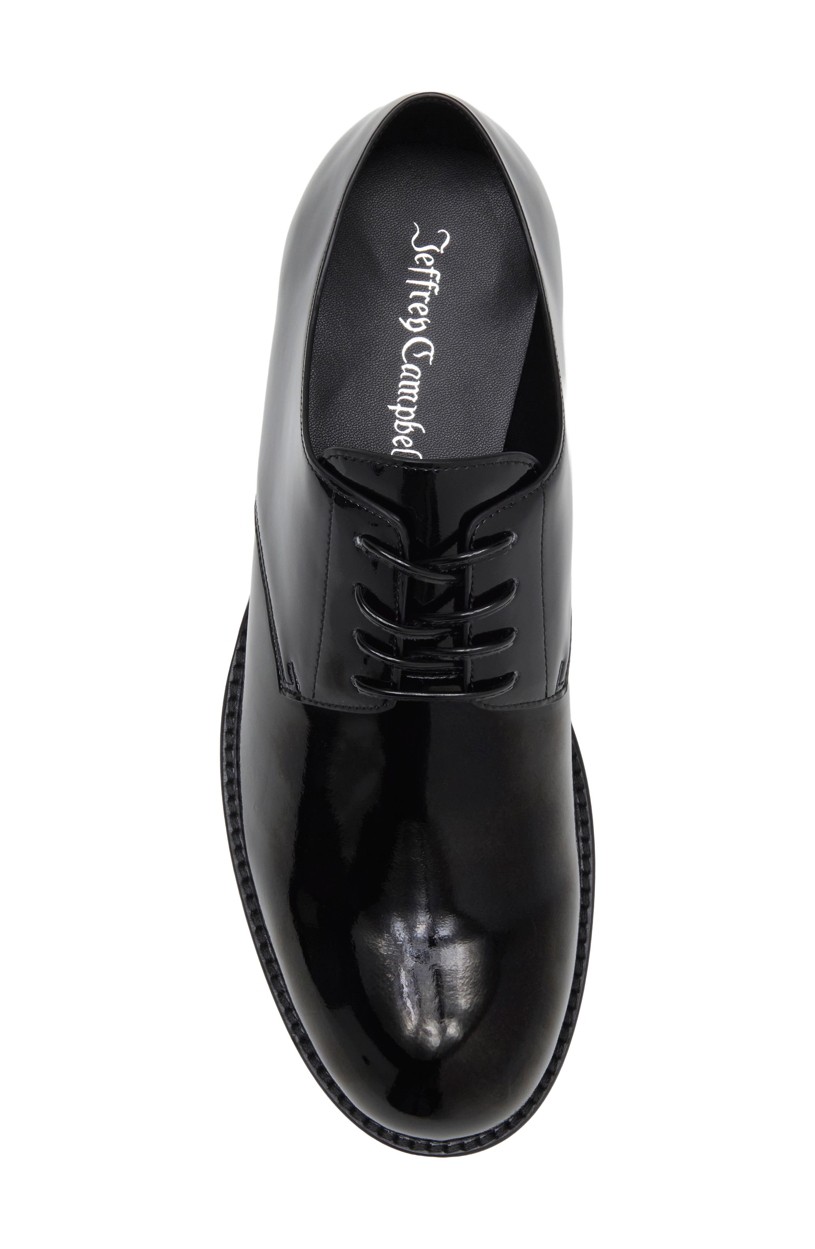 Revenue Oxford, Alternate, color, BLACK CRINKLE PATENT
