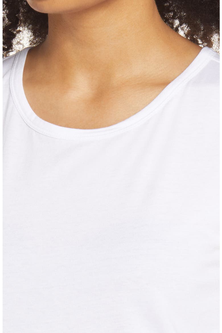 Cotton Blend Tank, Alternate, color, WHITE