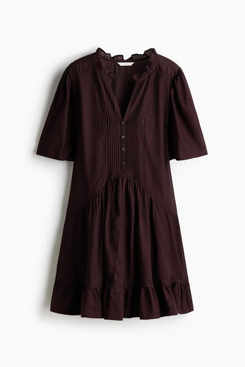 Viscose-blend Tunic Dress