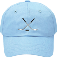 Bits & Bows Hockey Sticks Twill Baseball Hat