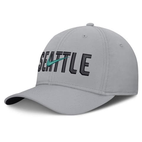 Men's Nike  Gray Seattle Mariners Primetime Rise Dri-FIT Flex Hat