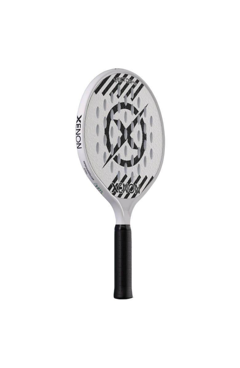 Xenon Vector Pro Spin Max V2 Platform Tennis Paddle, Alternate, color, White
