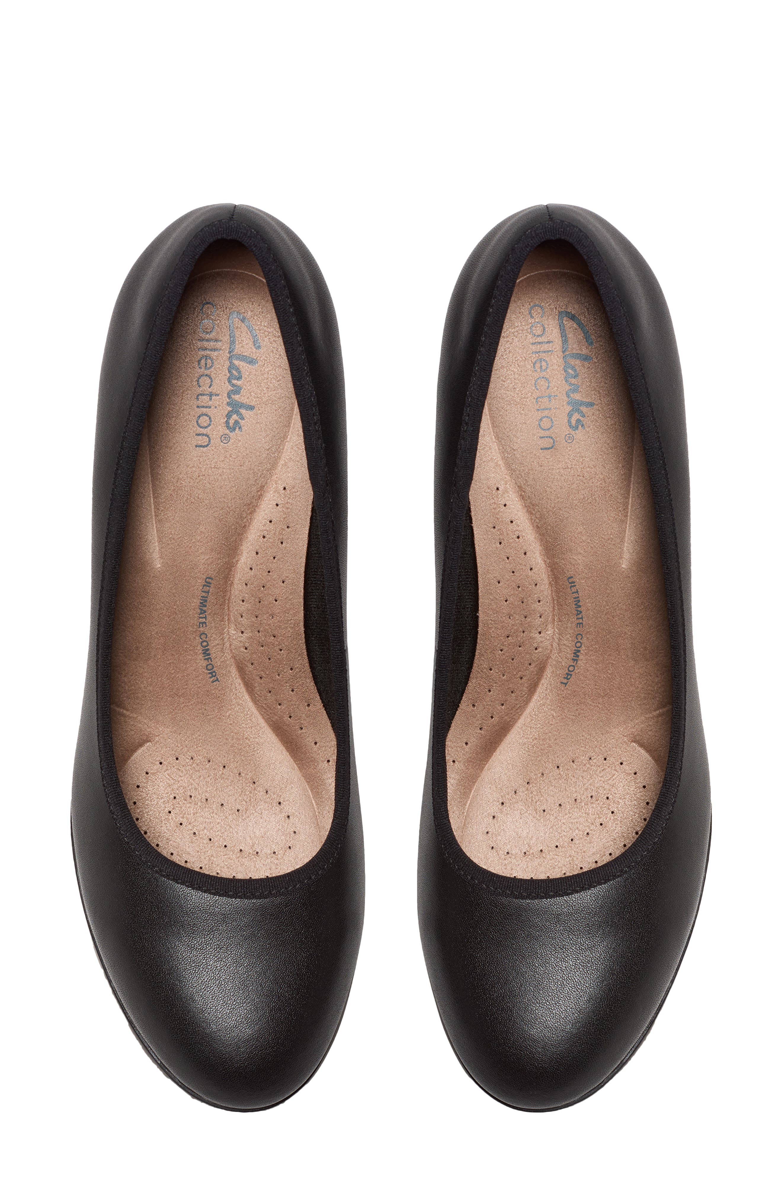 Bayla Carly Leather Pump, Alternate, color, BLACK LEATHER