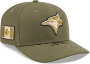 New Era Men's New Era Olive Toronto Blue Jays 2026 Armed Forces Day 9SEVENTY Adjustable Hat