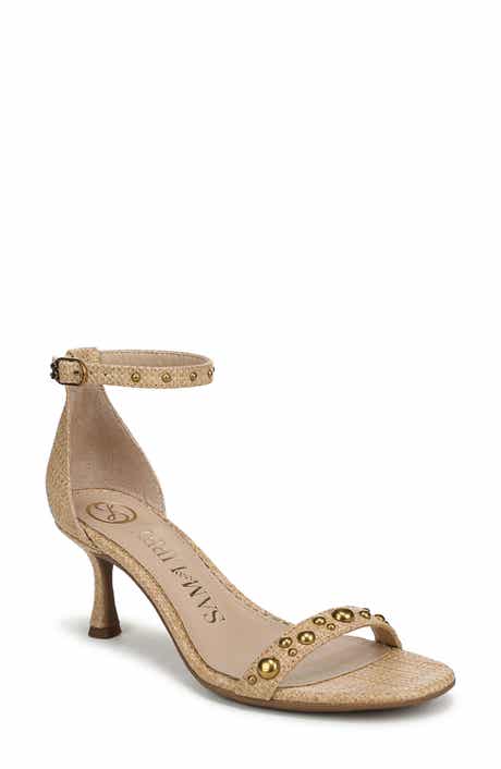Jasmina Faux Leather Ankle Strap Sandal