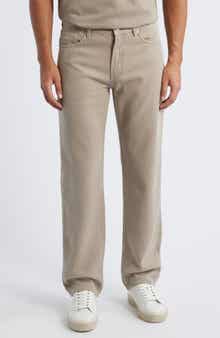 Emporio Armani Tan Lyocell & Cotton Twill 5-Pocket Pants