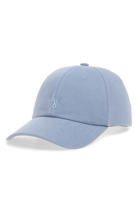 Hand Embroidered Cotton Twill Baseball Cap