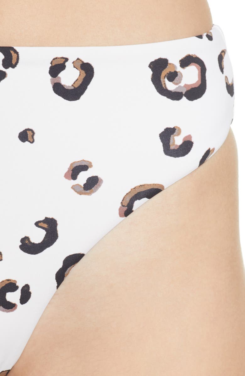 Dolce Vita High Waist Bikini Bottoms, Alternate, color, 