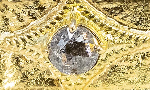 Armenta Artifact Diamond Cuff Bracelet In Gold