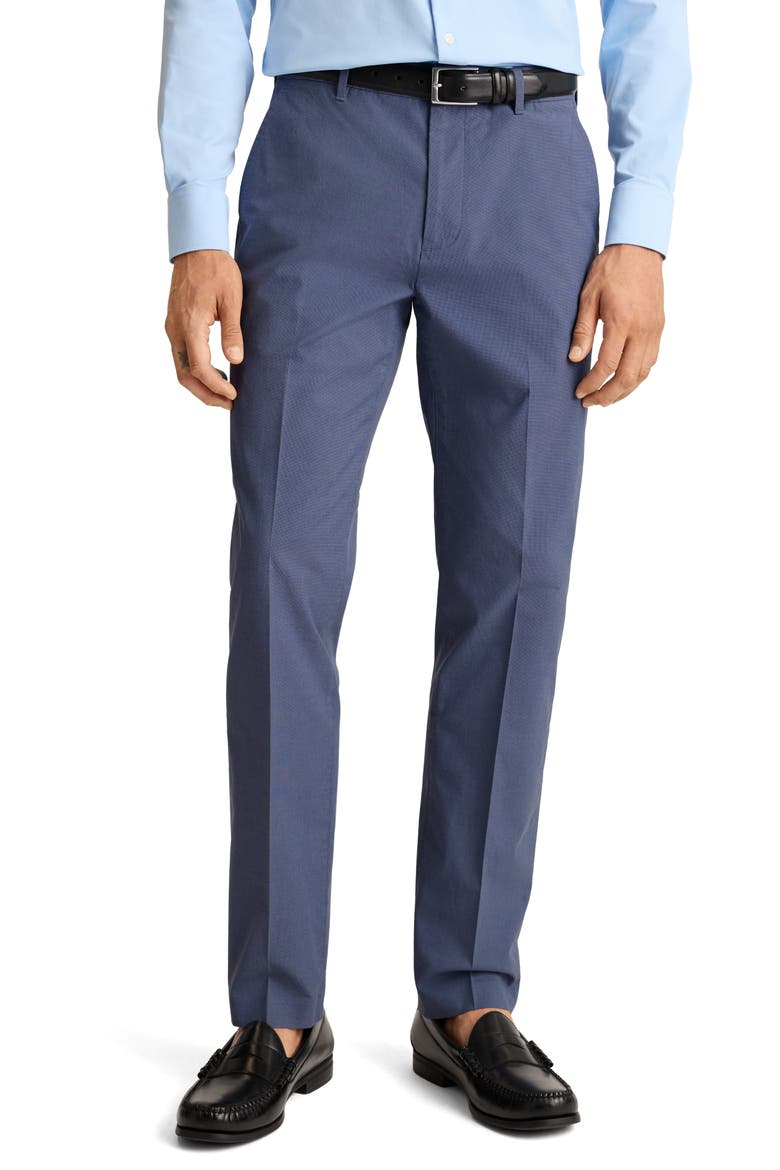 Weekday Warrior Stretch Jasper Chino Pants, Main, color, MONDAY NAVY JASPE