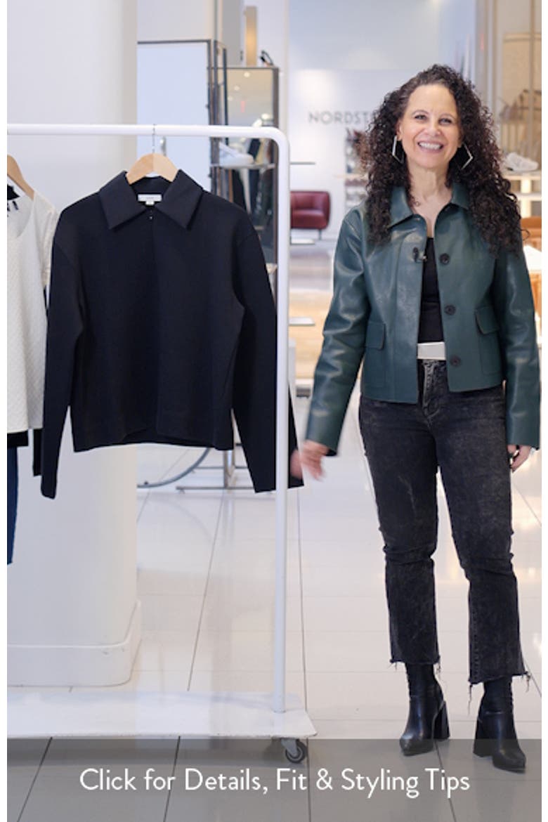 Collared Half Zip Top video