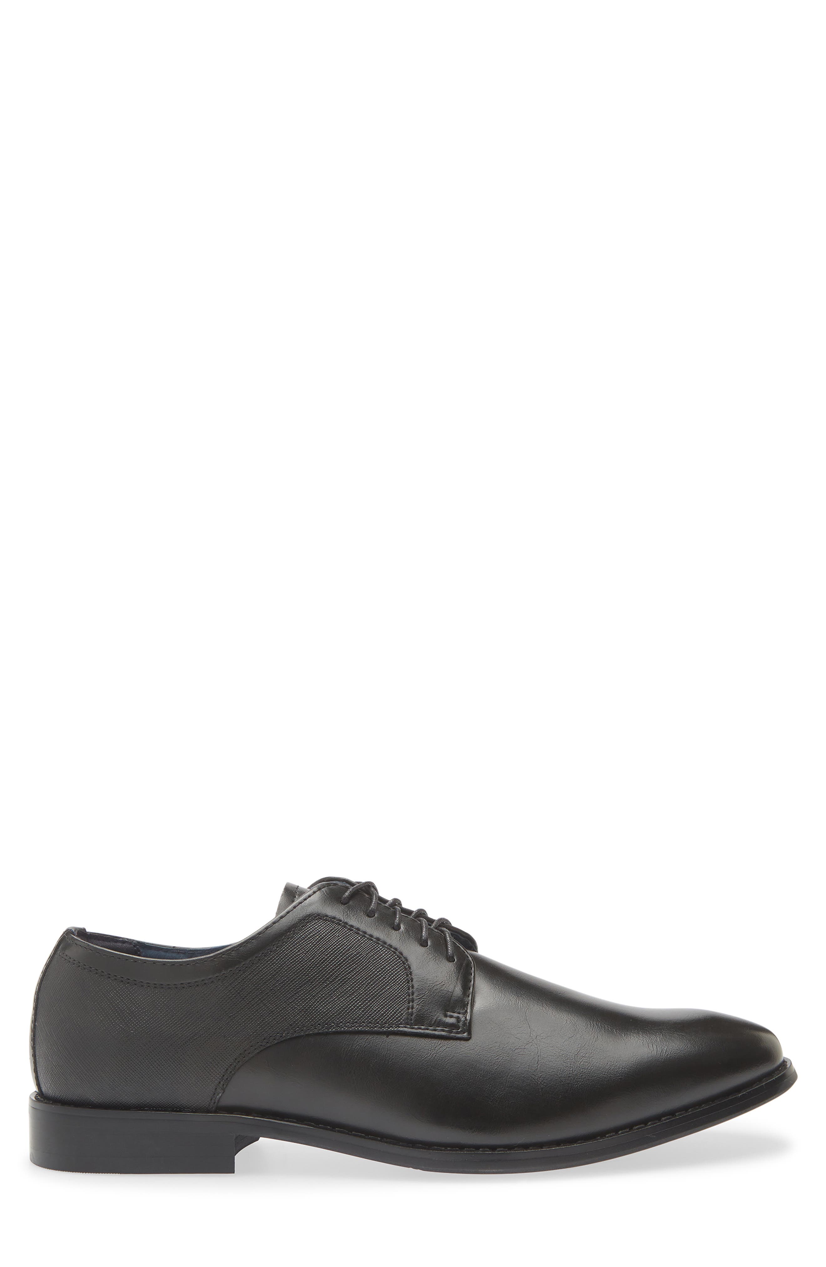 Steve Madden Sarge Derby, Alternate, color, Black