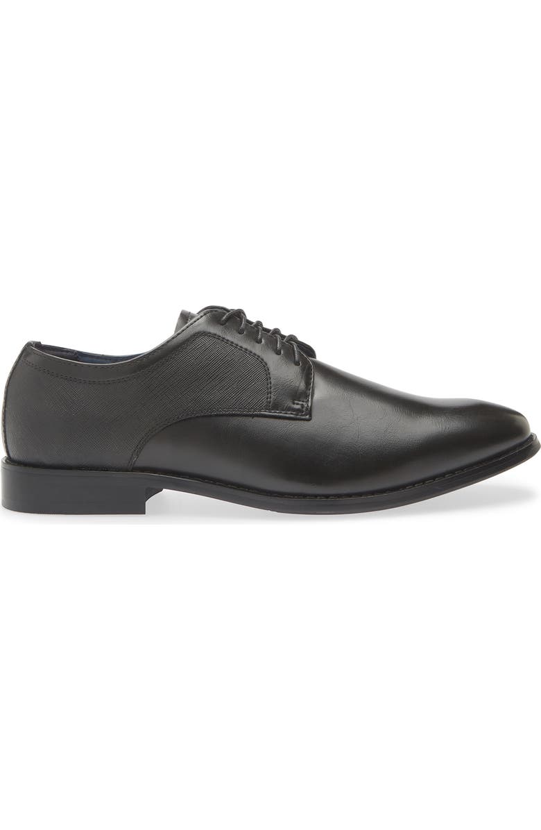 Steve Madden Sarge Derby, Alternate, color, Black
