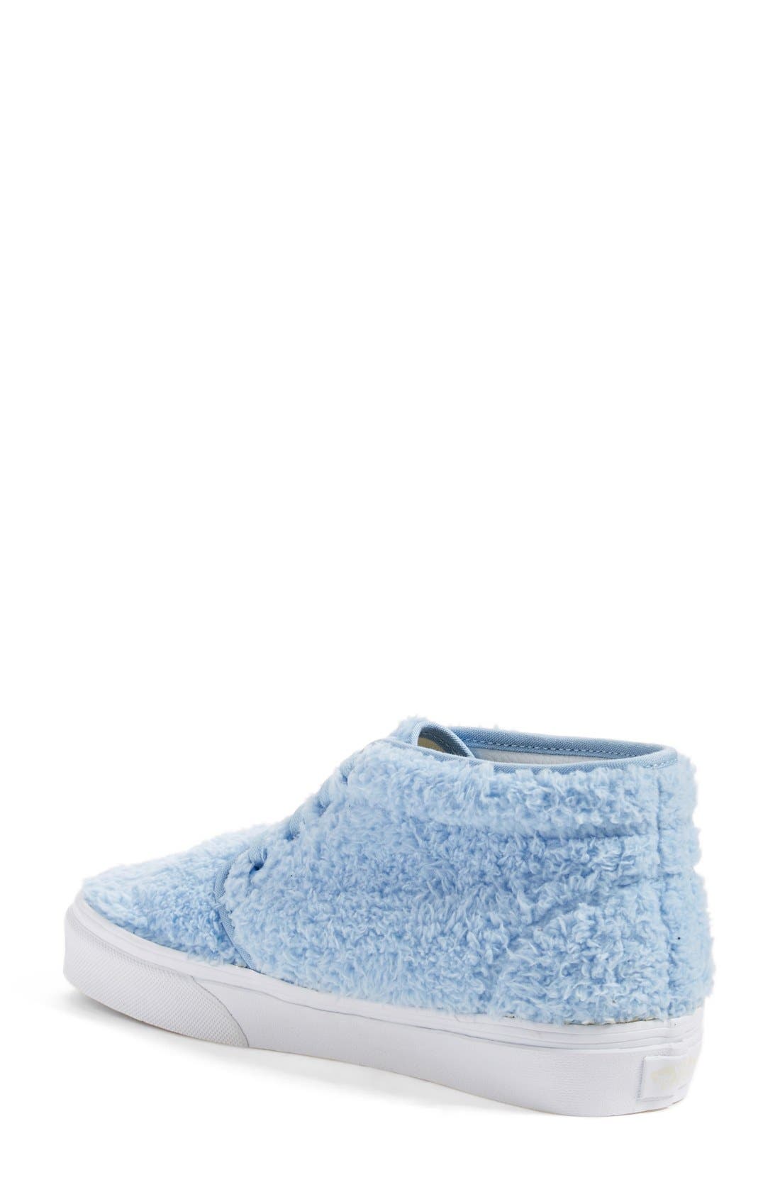 Vans Genuine Shearling Chukka Sneaker, Alternate, color, 